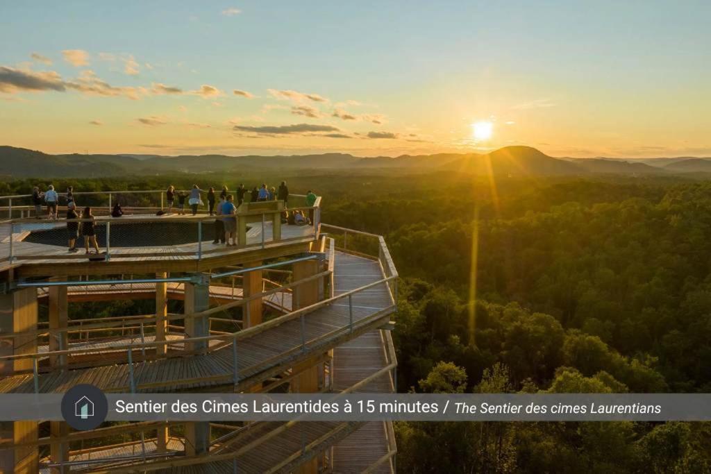 L'Aiglon - Nature Golf And Relaxation In Монт-Тремблант Екстериор снимка